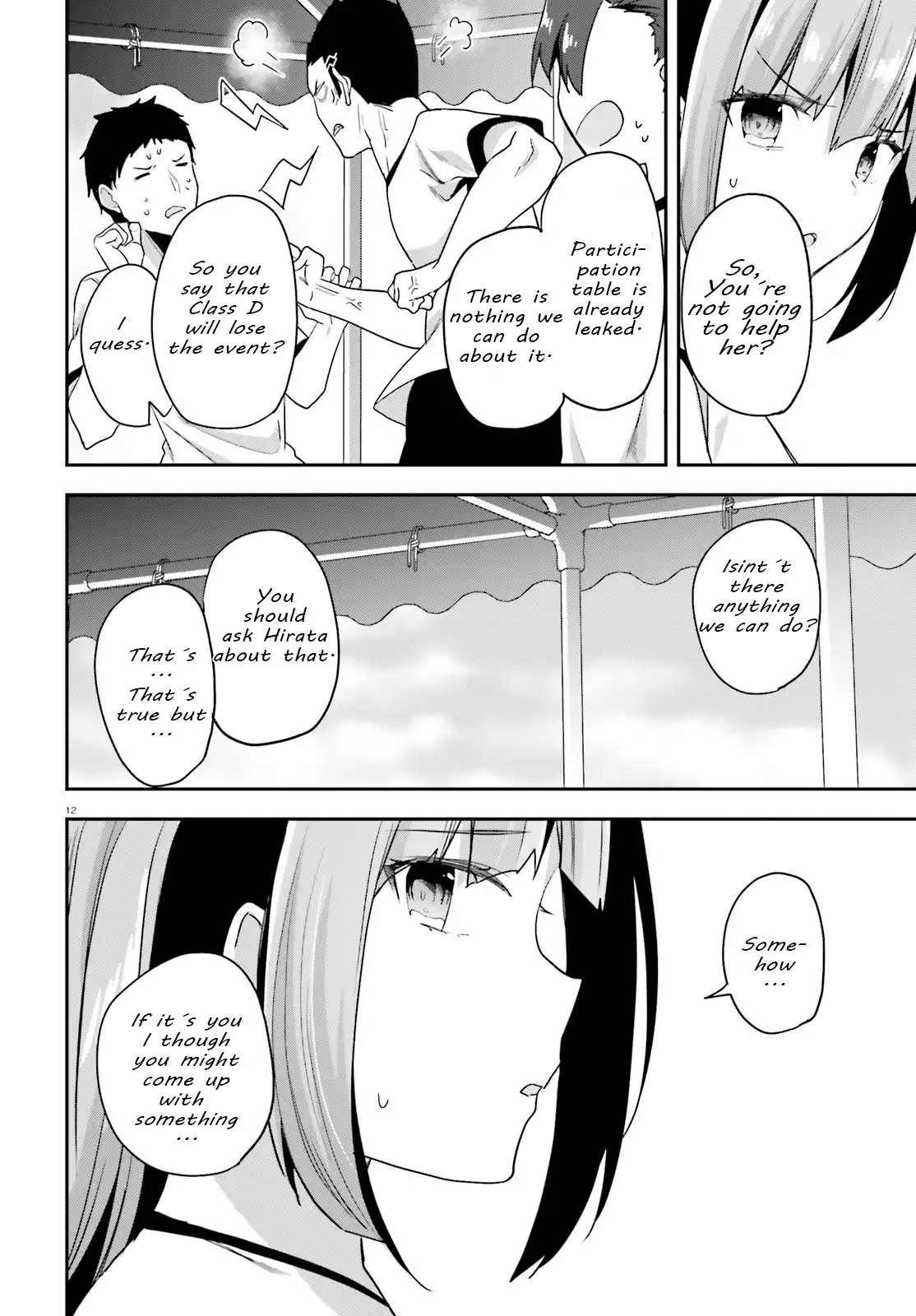 Youkoso Jitsuryoku Shijou Shugi no Kyoushitsu e Chapter 69 11